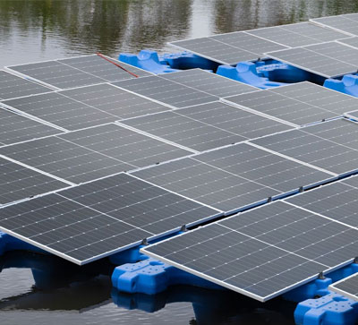 Floating Solar Panel Installations